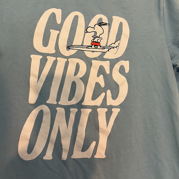 😎H&M - GOOD VIBES ONLY T-SHIRT😎 - Picture 3 of 3